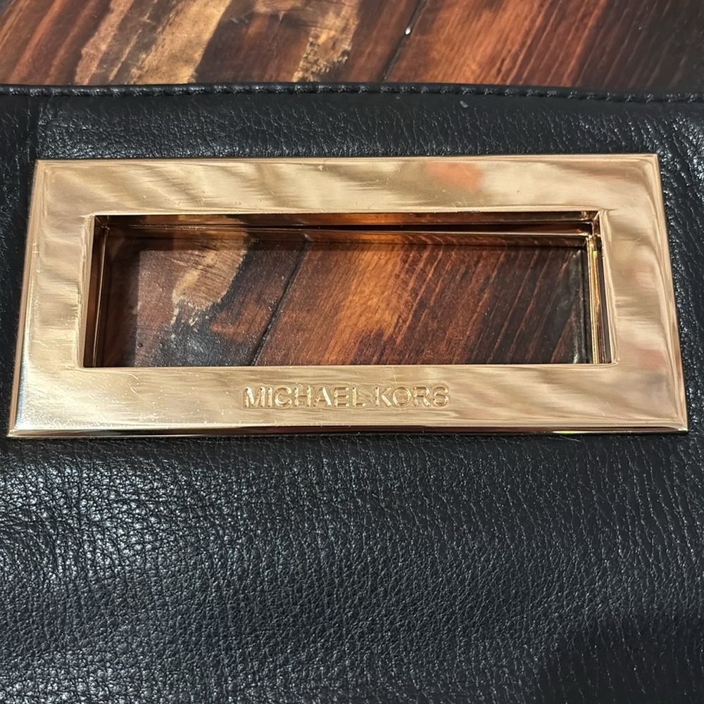 Michael Kors Berkley Leather Clutch - Picture 3 of 6